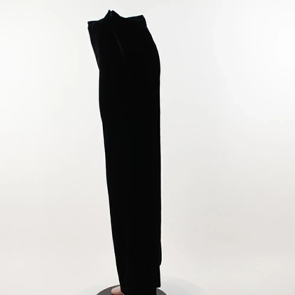 Whistles Velvet Wide-Leg Pants - Picture 3 of 5